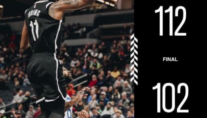 西蒙斯早早6犯无伤大雅 杜欧合砍46分助篮网连胜